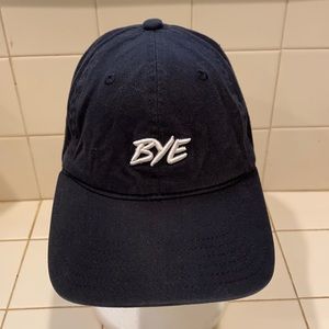 BYE baseball style hat in good condition
